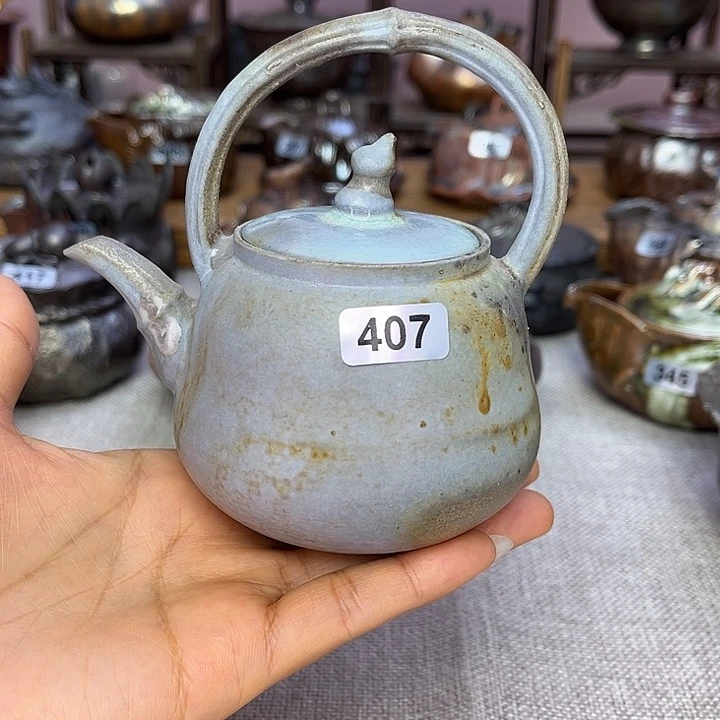 裸柴烧陶瓷手工茶器