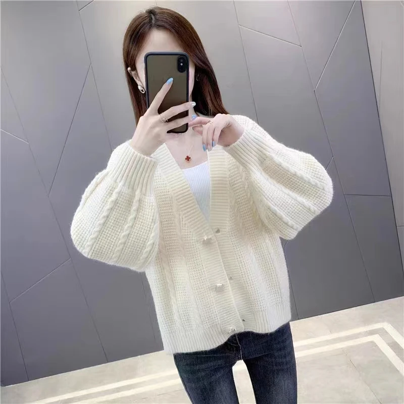 时尚秋冬毛针织衫