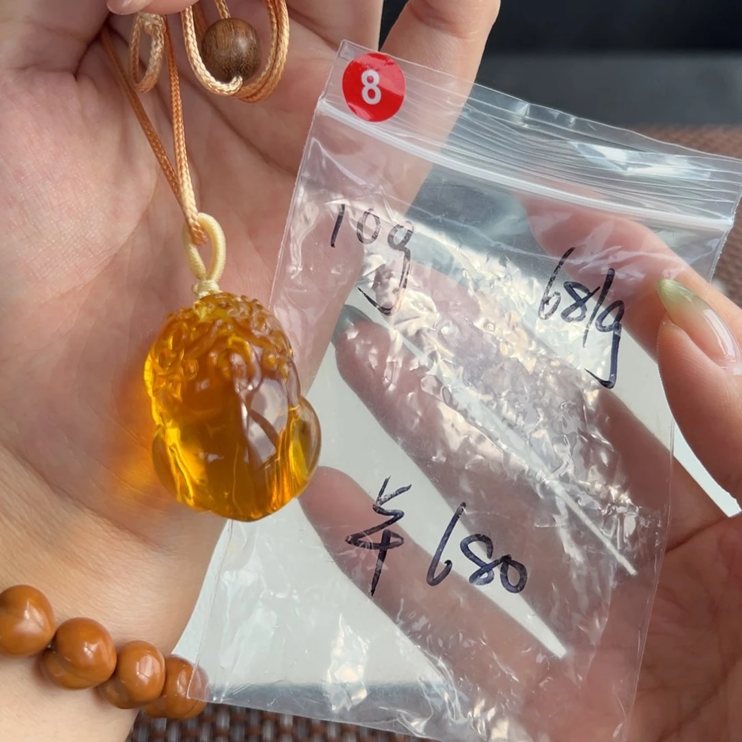 未镶嵌吊坠(不含链)蜜蜡188号买断