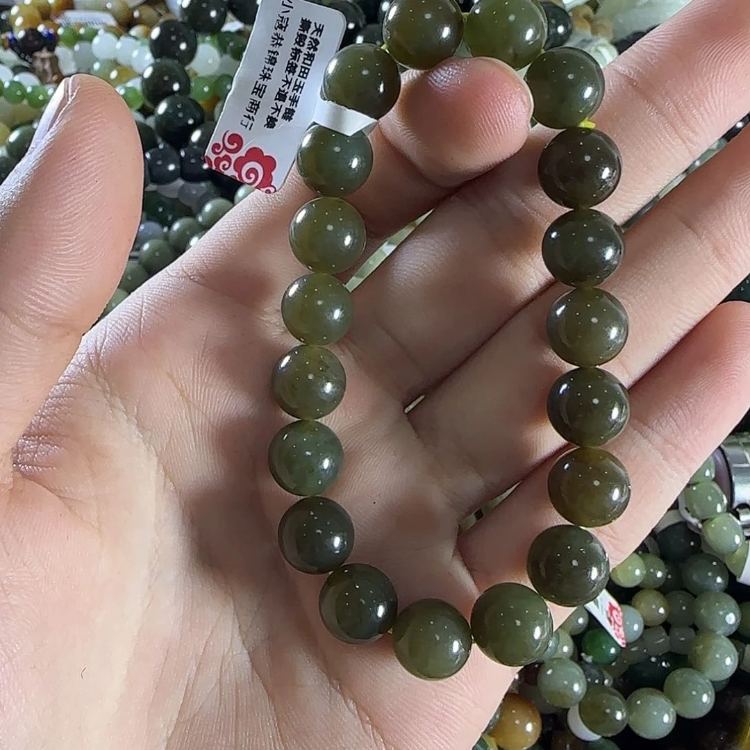 和田玉手链未镶嵌425