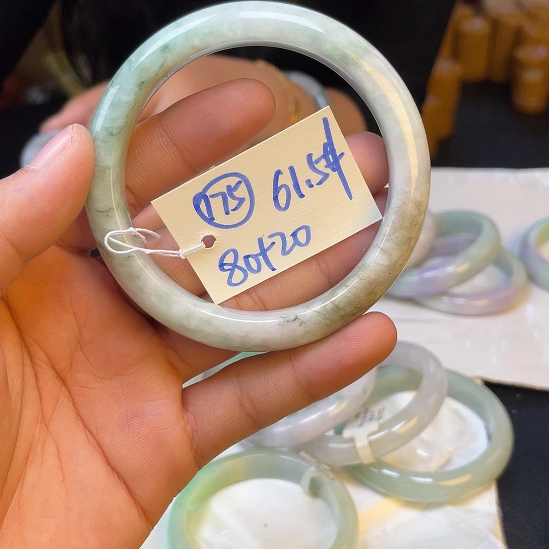 未镶嵌手镯翡翠175