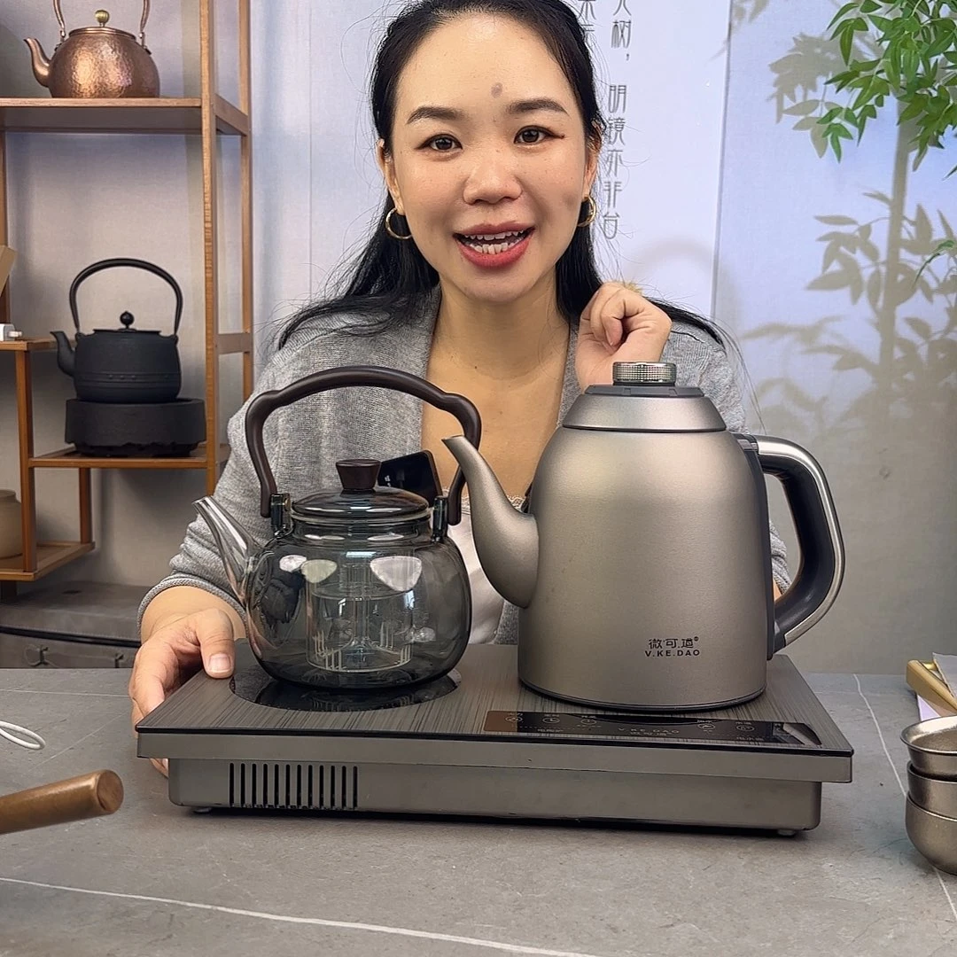 用***3微可道纯钛煮茶器