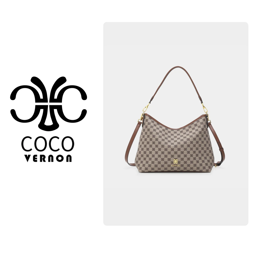 Bonburl邦宝利2025新款百搭印花手提单肩包BB25031