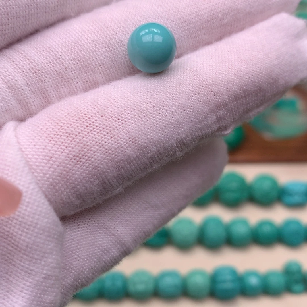 手工光面圆珠卡8+