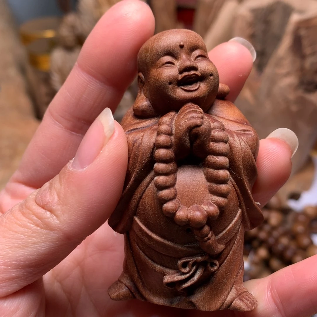 檀香木手串/手链老山檀香雕刻件