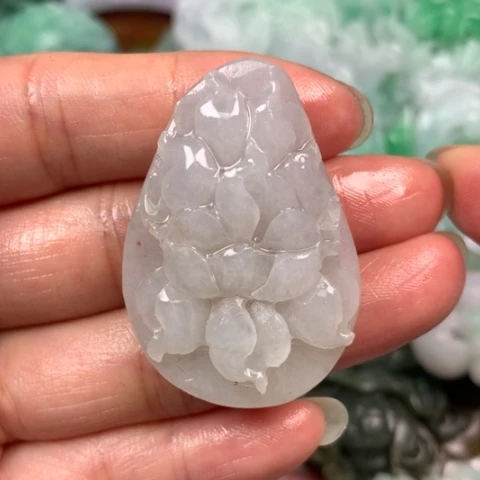 定制翡翠未镶嵌汐*翡翠