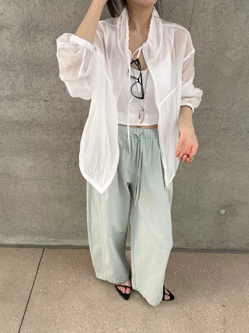 小众设计防晒冲锋宽松衣外套春长袖洋气休闲百搭春款时尚春游潮流