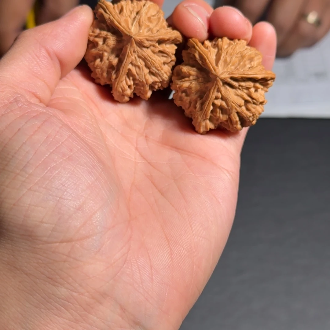 文玩核桃把件293号盘山三棱