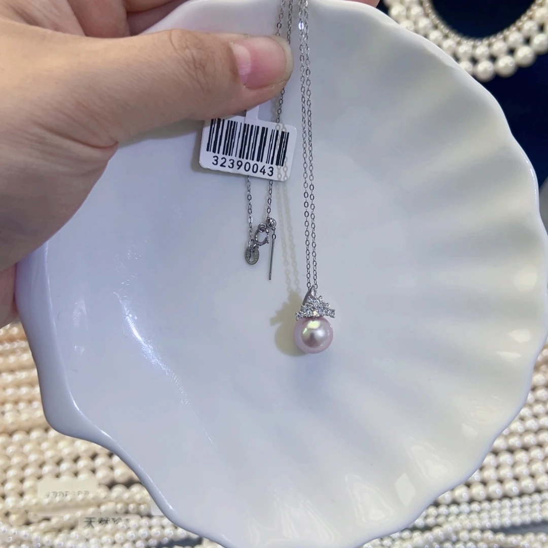 淡水珍珠项链手串耳饰吊坠银S925镶嵌