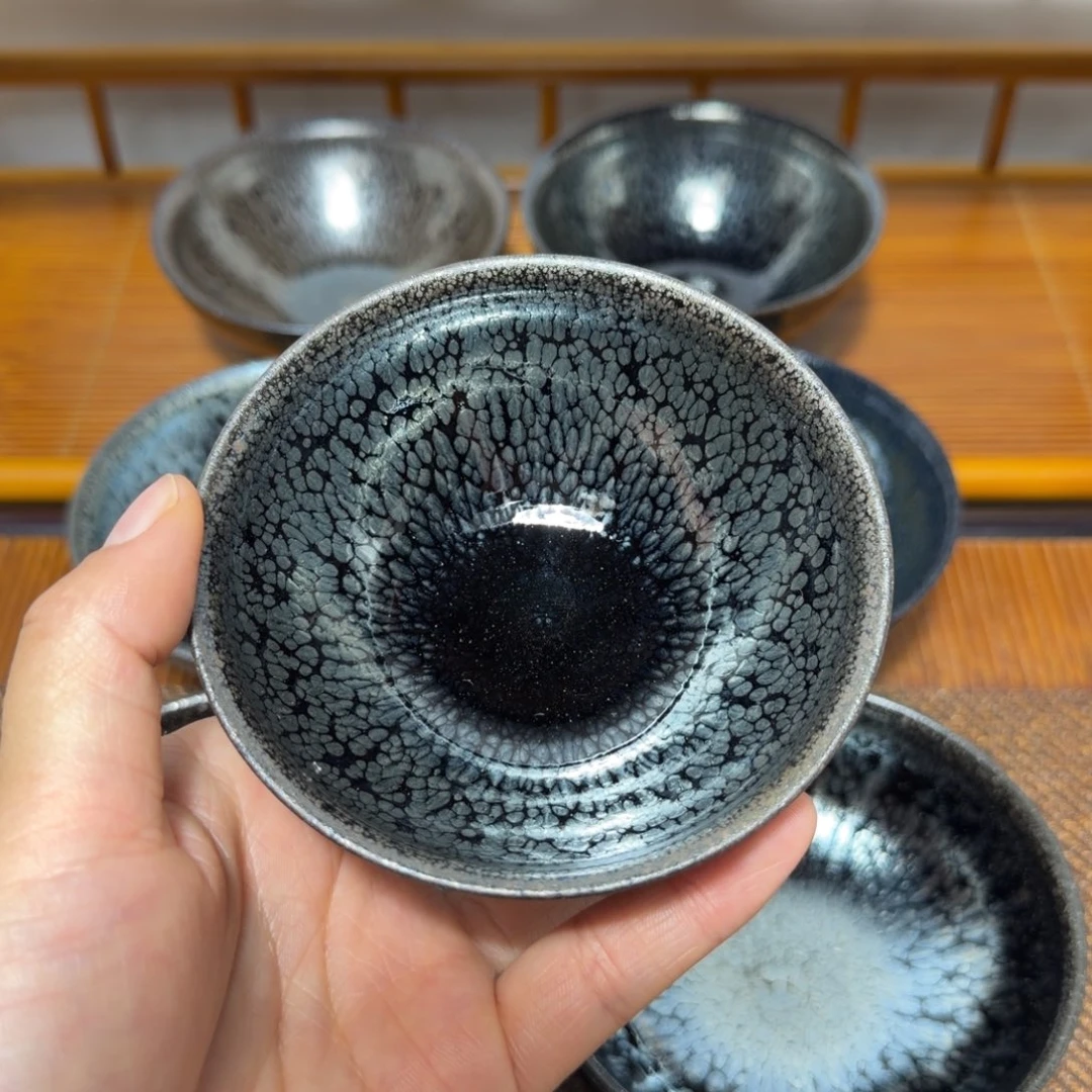 茶盏建盏手工制作主人杯茶杯