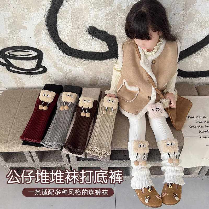 宝宝秋冬加厚打底裤保暖婴儿连裤袜一体裤冬天女童大pp外穿连脚裤