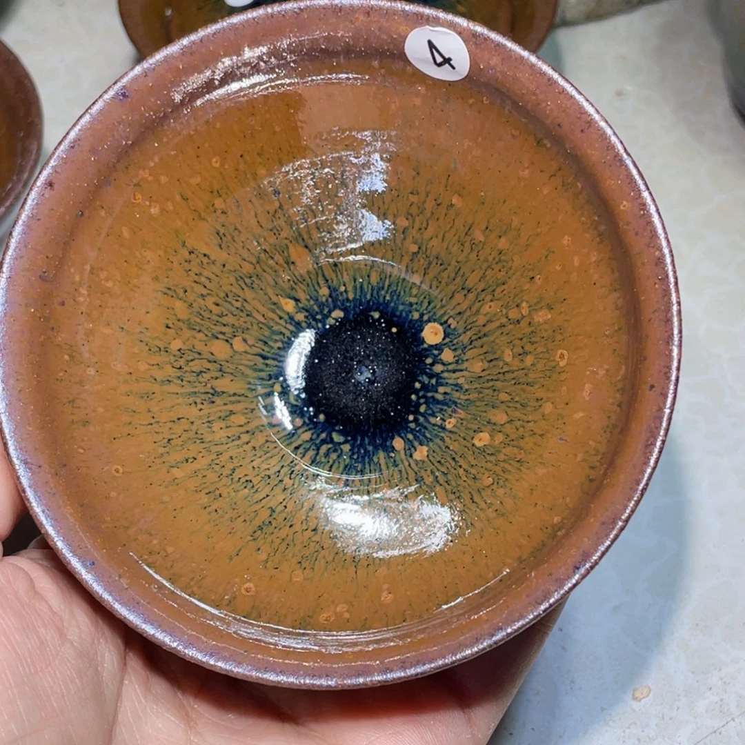 茶盏龙窑柴烧建盏4