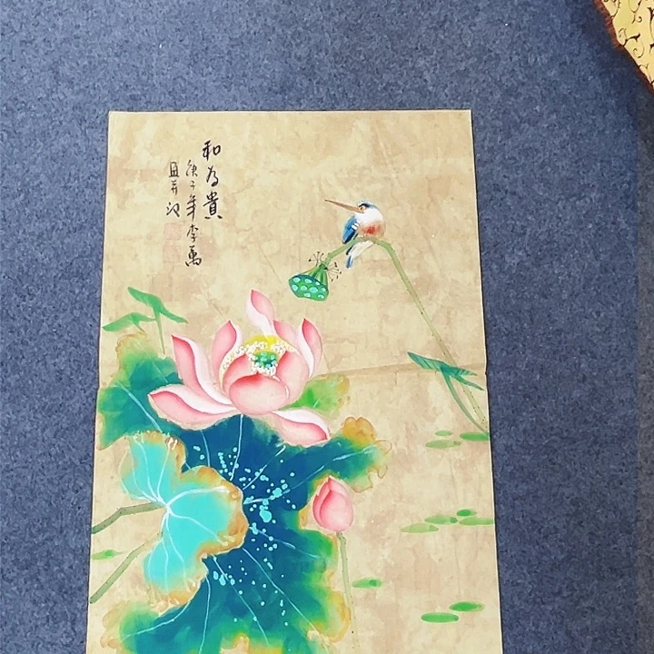 国画手绘图的制作方法和方法