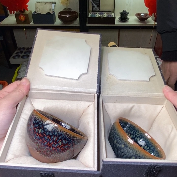 茶盏全品带礼盒，建盏主人杯