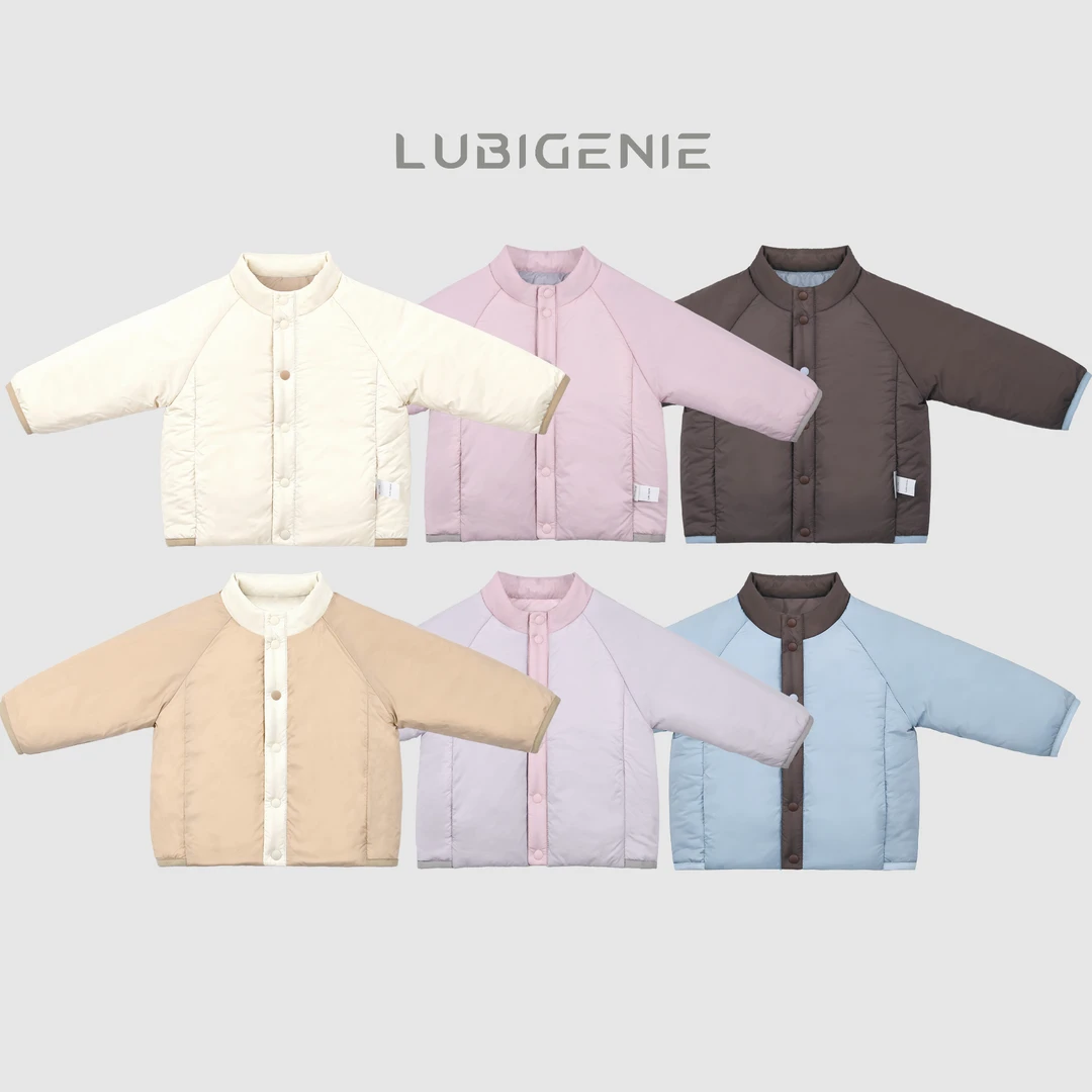 【潘先生高定】3M新雪丽棉高效保暖双面穿防风婴儿棉服外套上衣