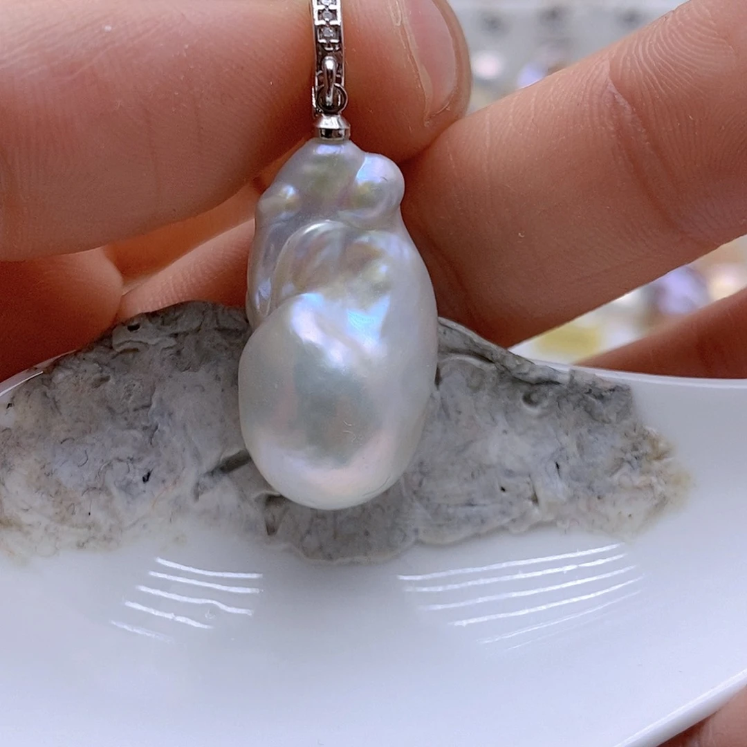 吊坠(不含链)未镶嵌淡水珍珠