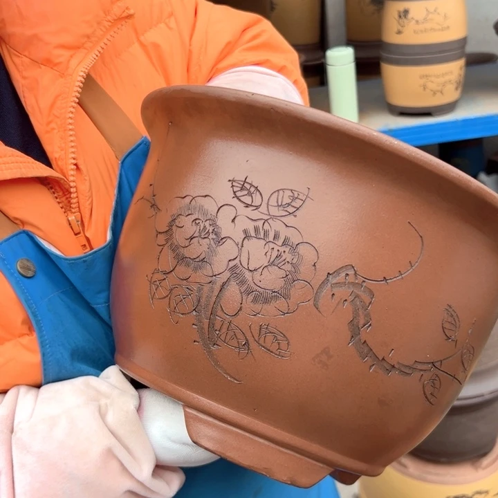 28紫色三角金钟花盆花盆花盆花盆