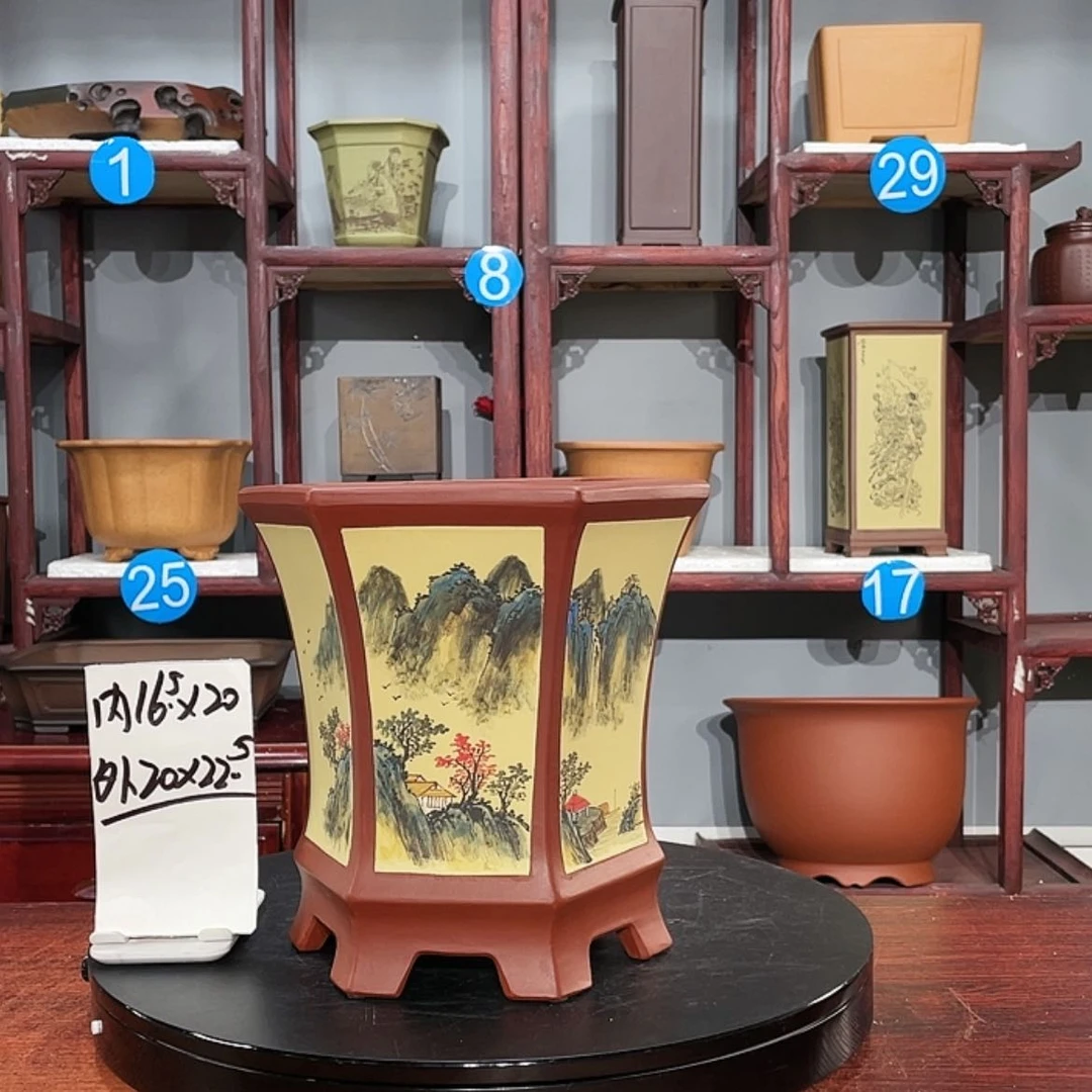 【闪购商品】紫砂花盆紫砂花盆