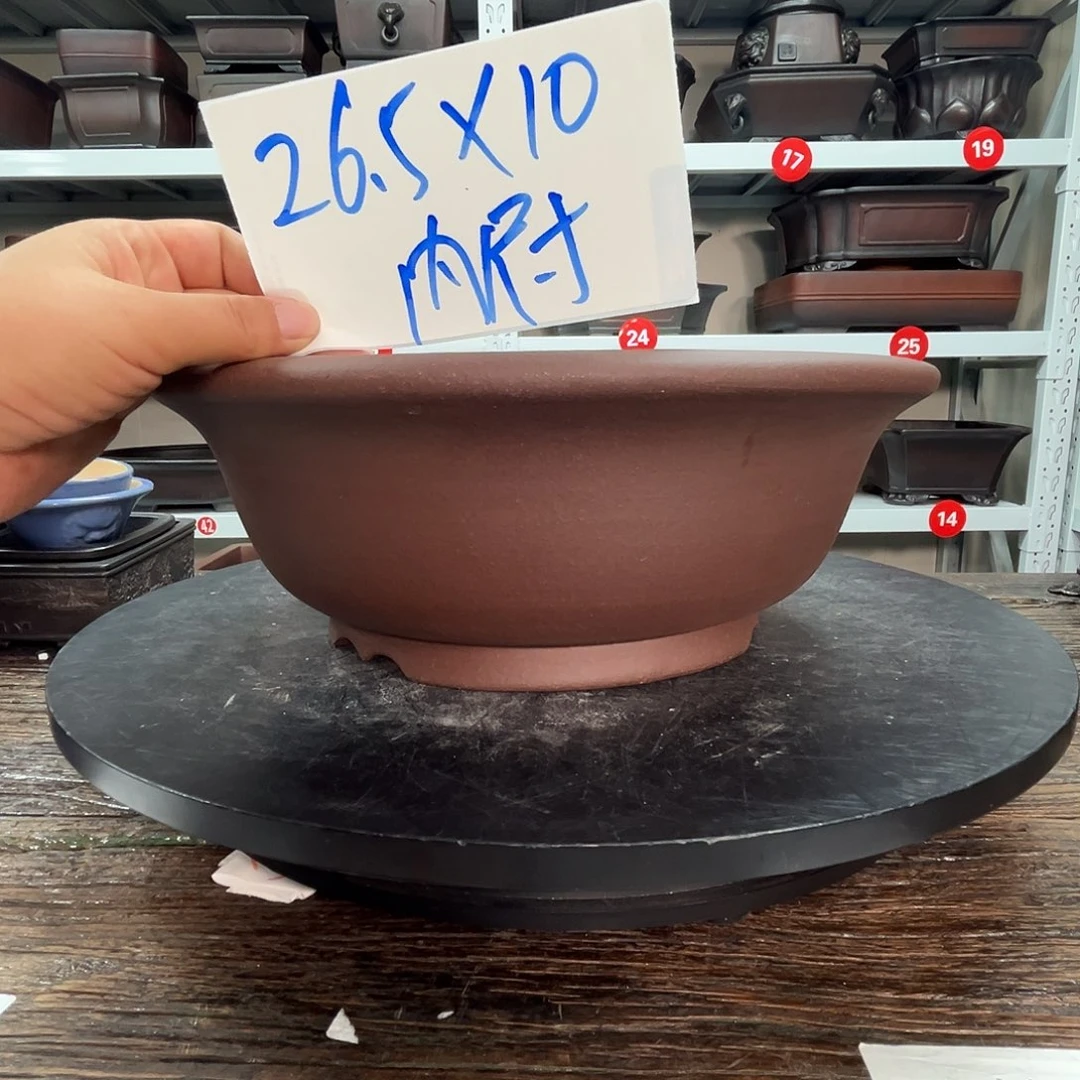 紫砂花盆宜兴紫砂56号
