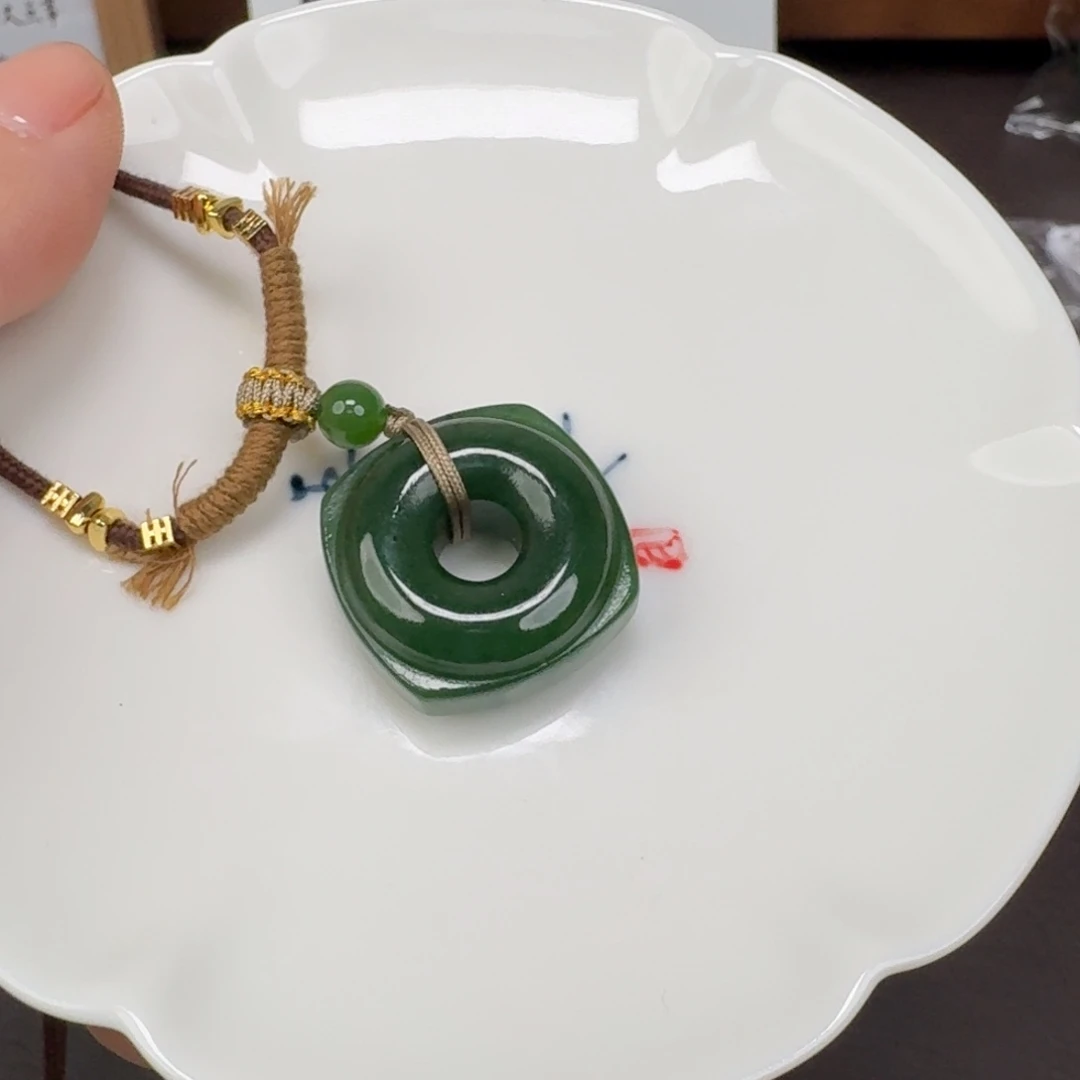 和田玉未镶嵌颈饰1222