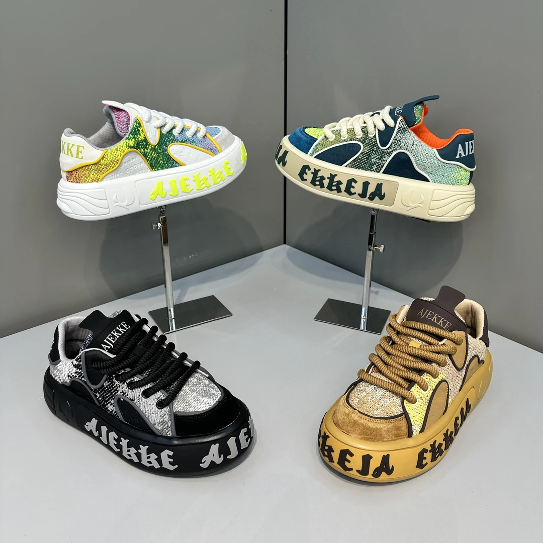 2025 男士运动新款时尚青春小众软底日常潮流潮鞋（皮鞋尺码）