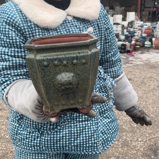 红陶口17高18瑕疵