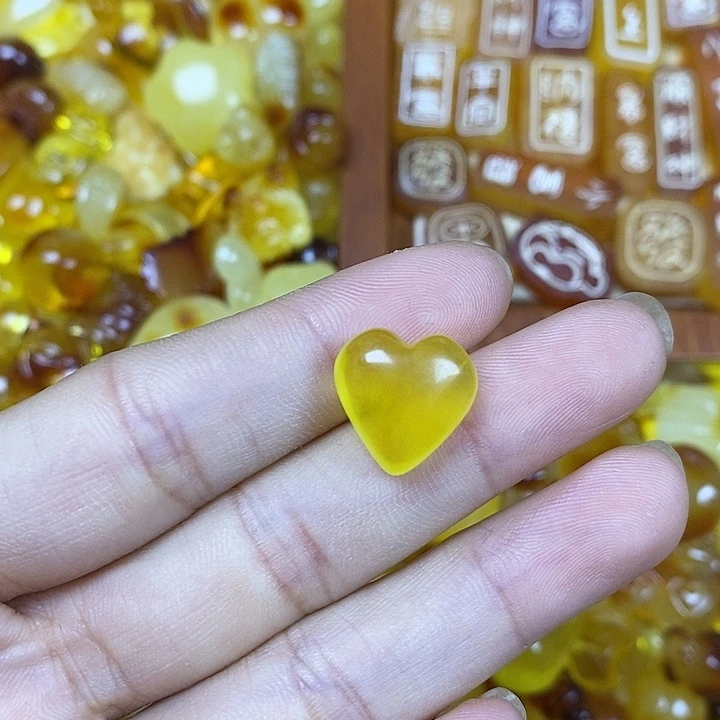 吊坠橄榄核小爱心23