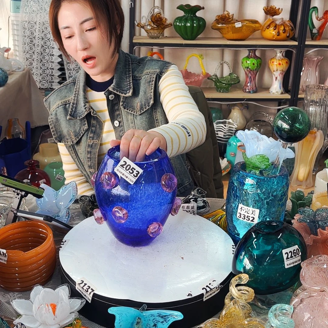 2053 家悦琉璃工艺品不完美