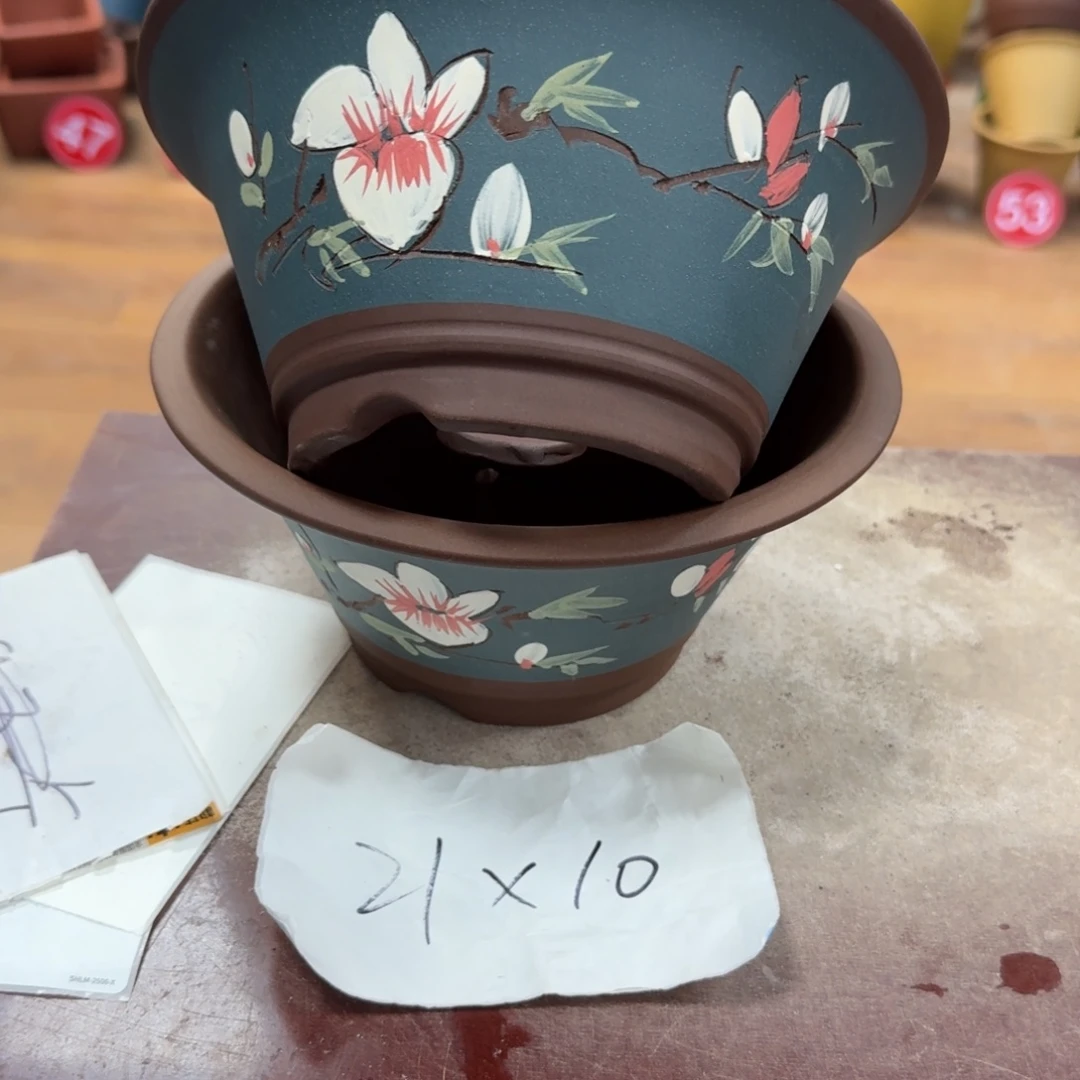 紫砂花盆破损包赔