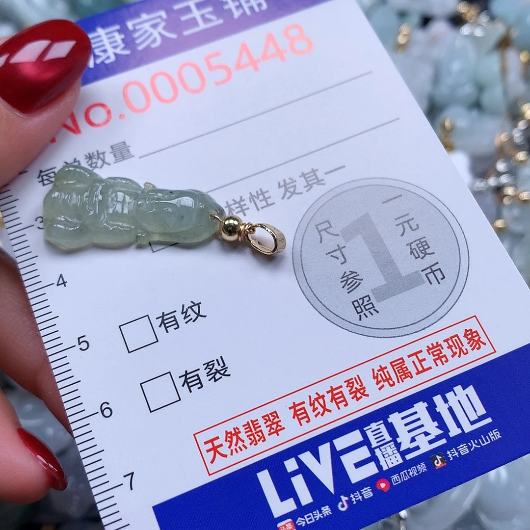 颈饰未镶嵌翡翠