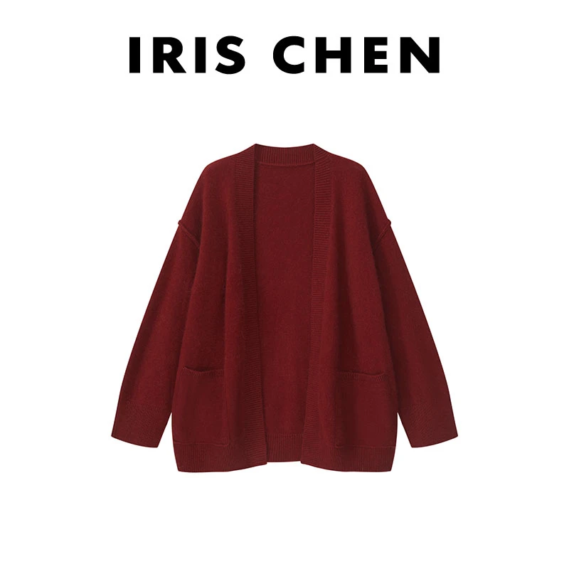 【现货】IRIS CHEN 腔调 2025秋冬“藏地牦牛绒460g”绵羊毛针织外套