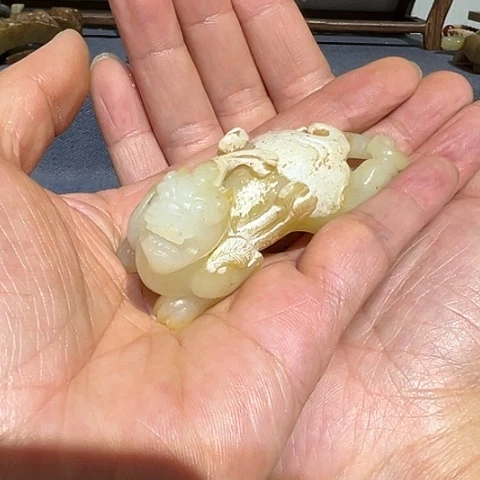 未镶嵌和田玉（糖玉）珠宝奇石玉**烽