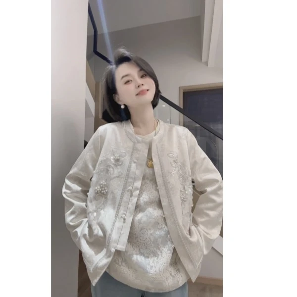 大掌柜推荐《月上仙外套》 新中式轻奢高级感优雅外套