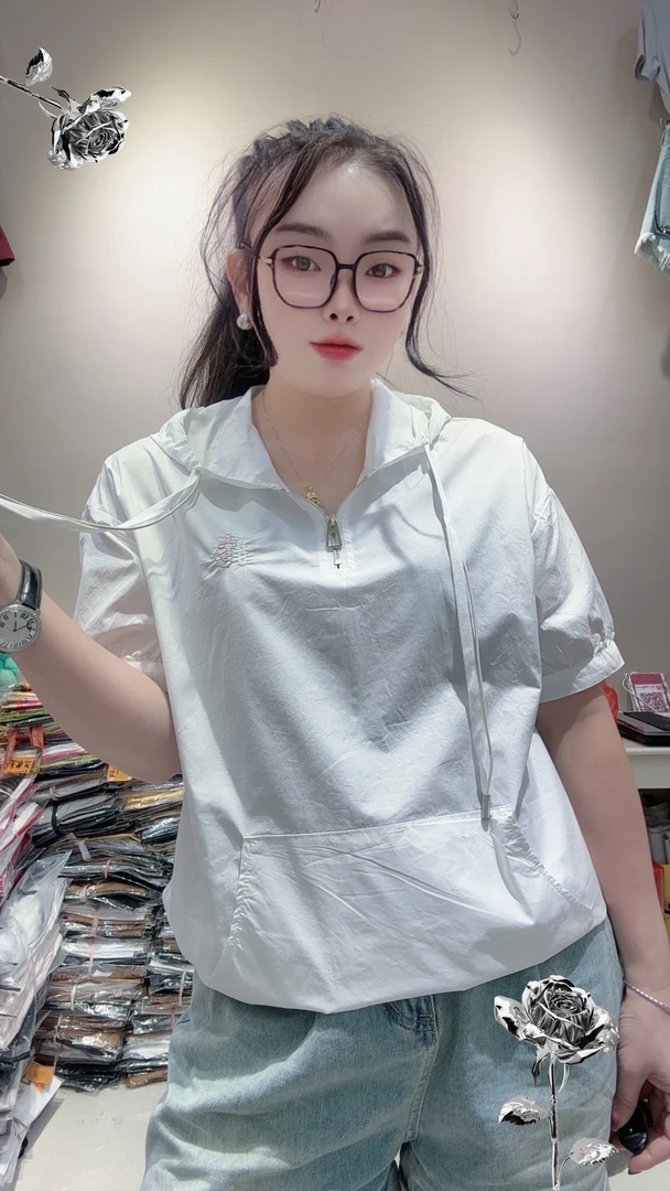 25502款上衣2025年夏新款百搭气质显瘦减龄衬衫女