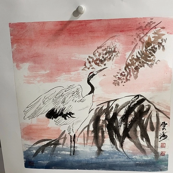 国画手写手绘作品123