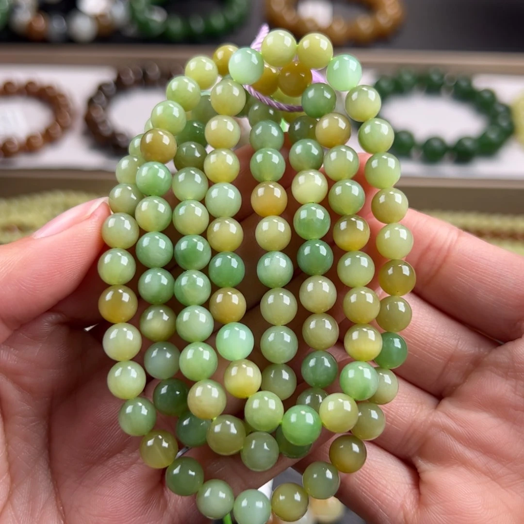 和田玉手链未镶嵌