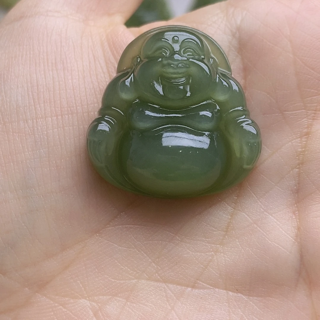 和田玉颈饰未镶嵌我***仔