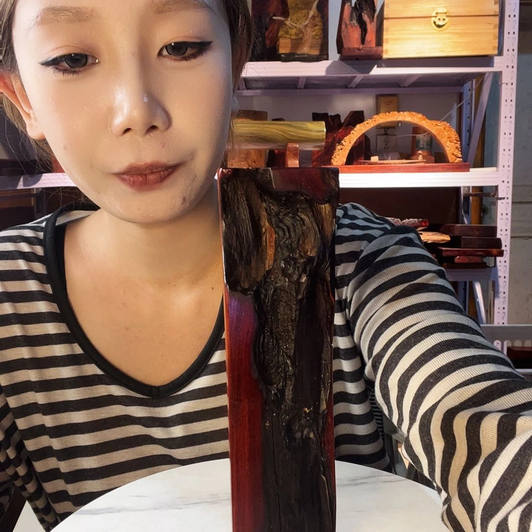 紫檀木类端景台一**秋
