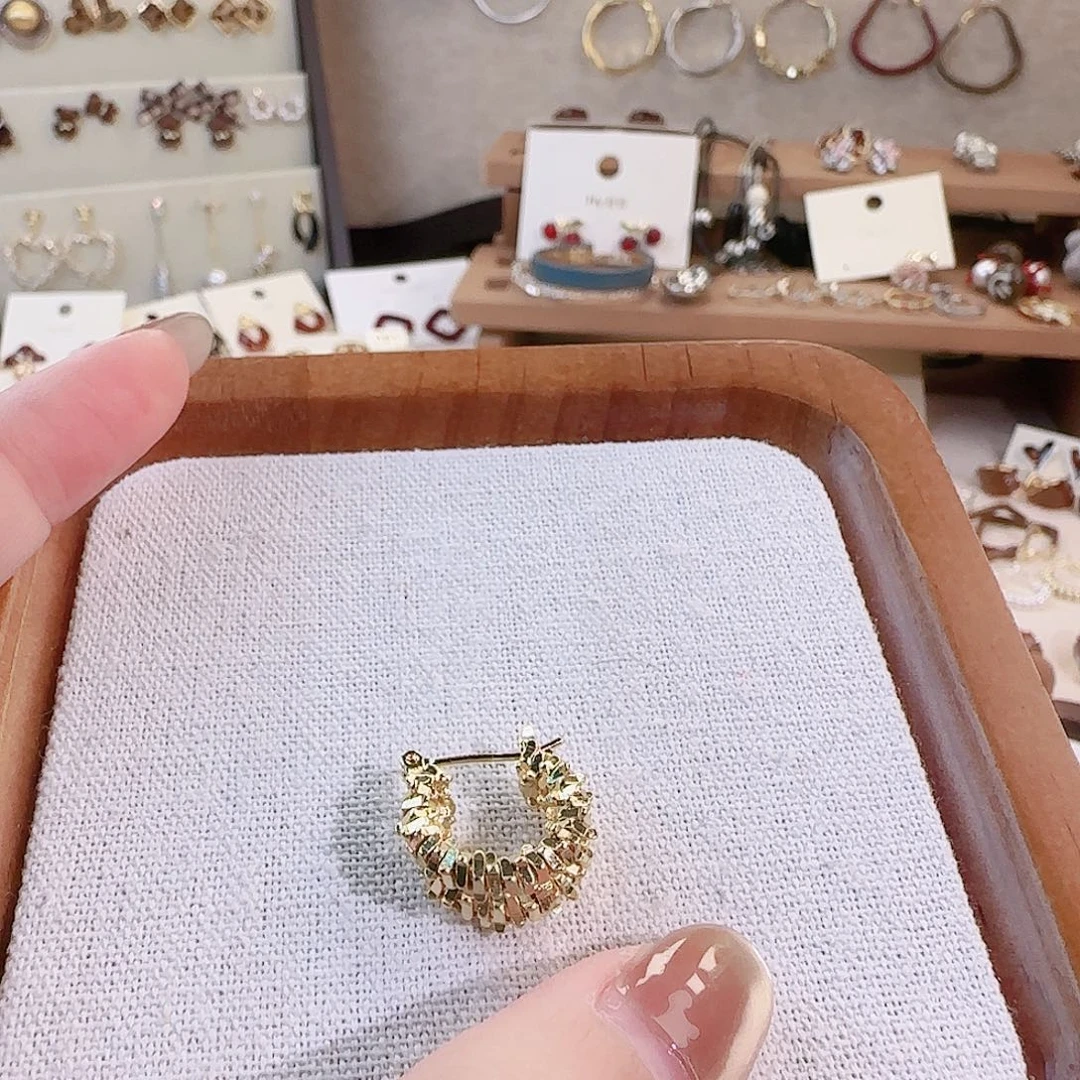 仿珍珠铜合金925银耳扣