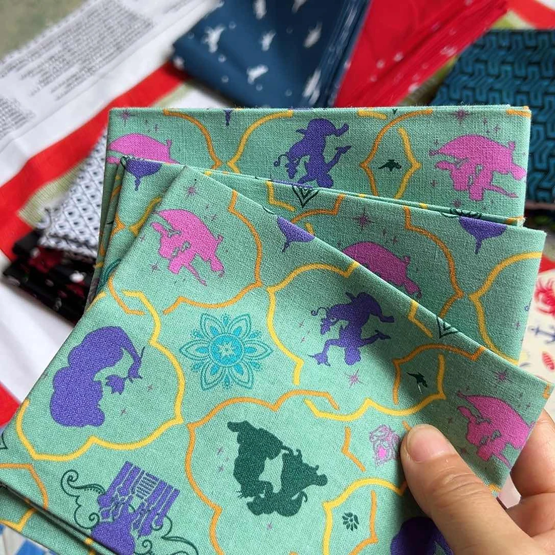 福利3片纯棉平布45.50厘米一片果子布艺