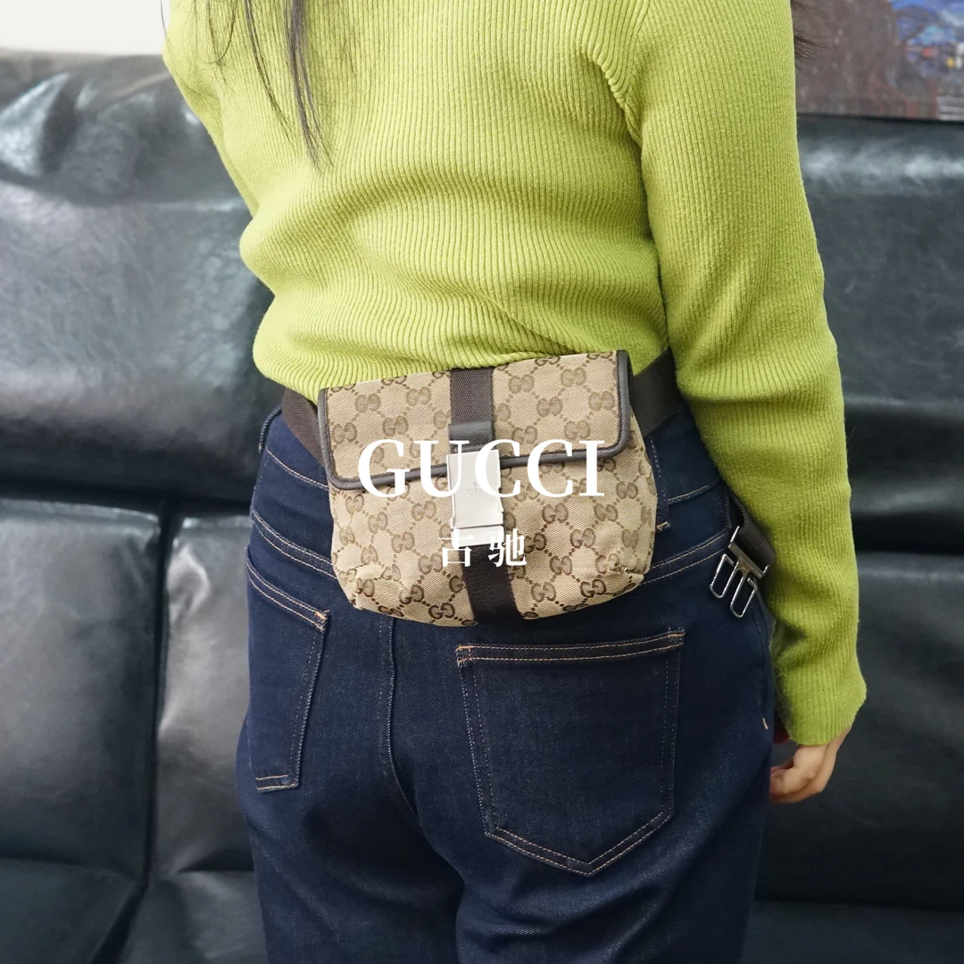 95新 BURBERRY/博柏利 老花腰包/F3ZG12208503/8503