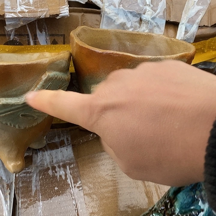 宜兴粗陶紫砂花盆9