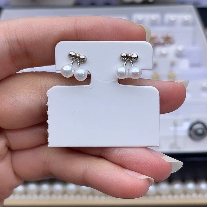 颈饰淡水珍珠银S925镶嵌