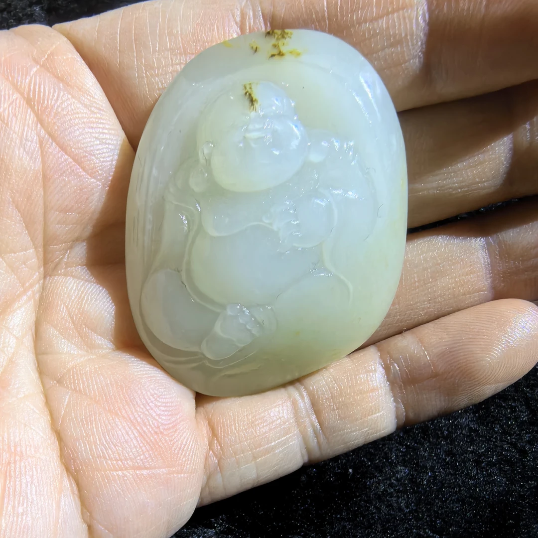 非金属大理石吊坠 子的雕刻吊坠