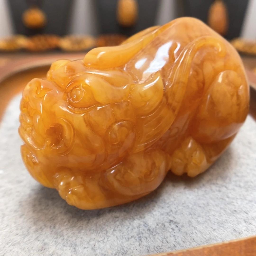 未镶嵌项链蜜蜡蜜蜡吊坠