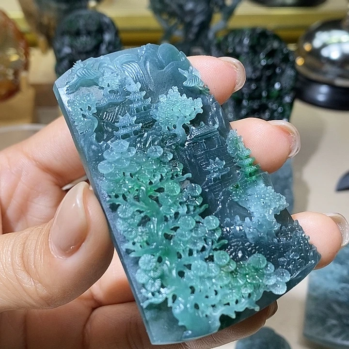 定制翡翠未镶嵌翡翠