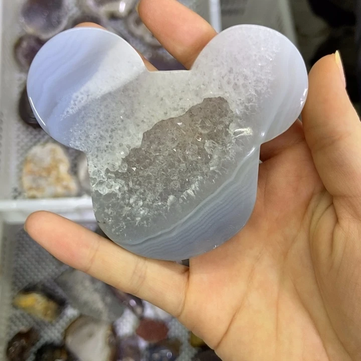 水晶珠宝半成品未镶嵌米奇