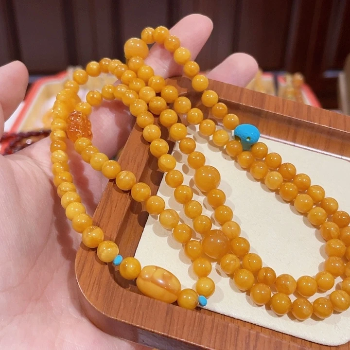 手链蜜蜡未镶嵌手串