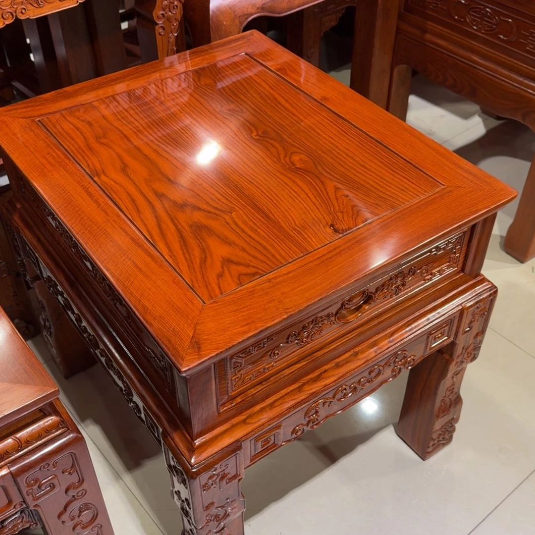 家具紫檀木类刺猬紫檀52-62–58抽屉几一个