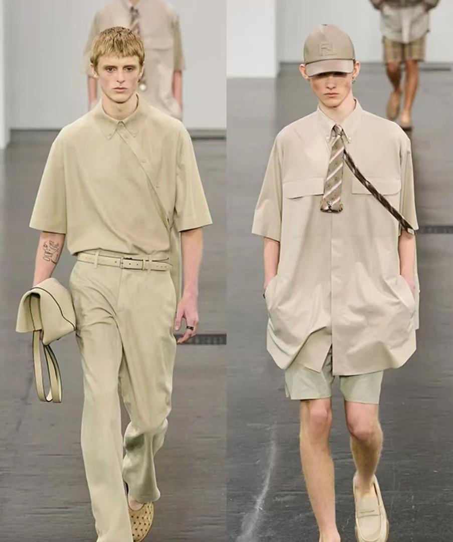 【渠道专供】【YT专属】乐乐家男士时尚休闲百搭夏季潮流百搭T恤